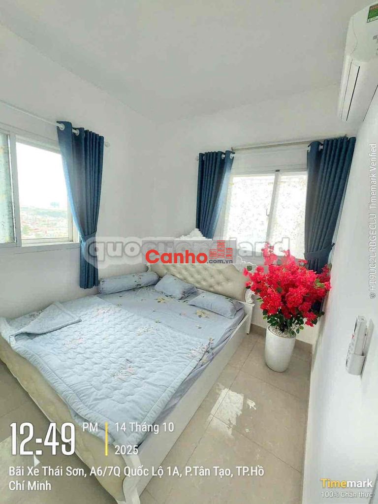 Bán Chung cư Thái Sơn Bình Tân 62m2. 2PN tặng nội thất. SHR Chỉ 2,180