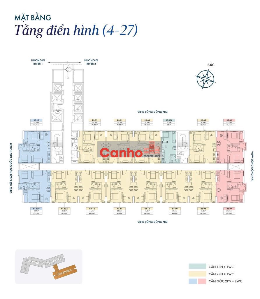 CĂN HỘ FRESIA RIVERSIDE LIỀN KỀ TT HÀNH CHÍNH MỚI VÀ AEON BIÊN HÒA