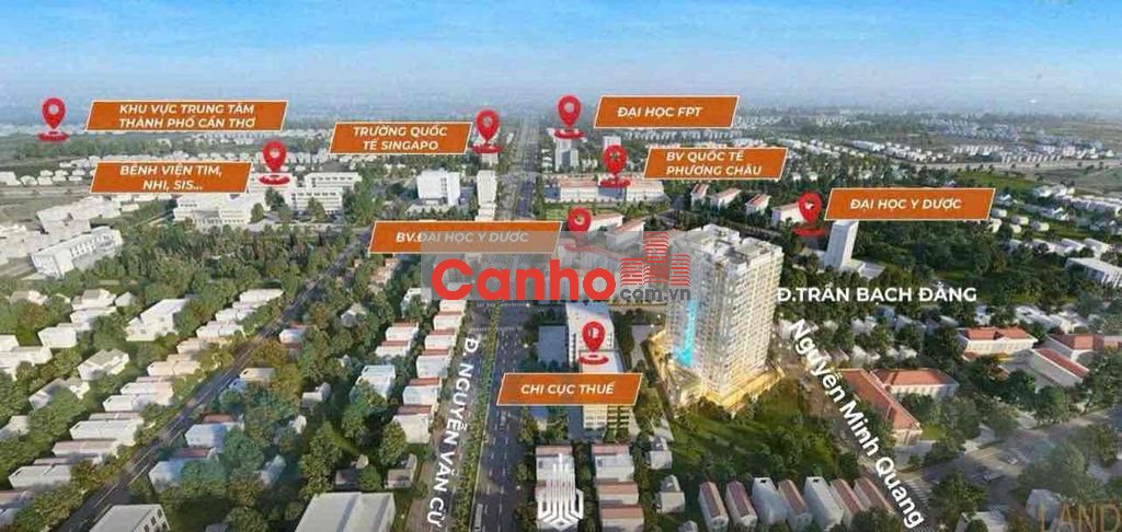 VIEW PHỐ - 60M2 - THIÊN QUÂN MARINA 2 PHÒNG NGỦ NGAY ĐH Y DƯỢC