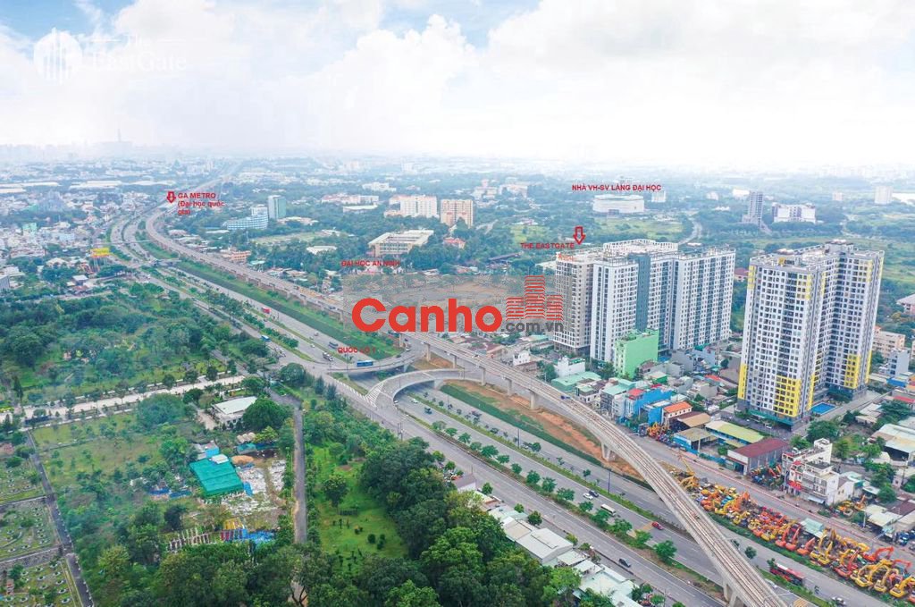 căn hộ The Eastgate -bán căn  44m2 giá 1ty670 -ngay làng đại học