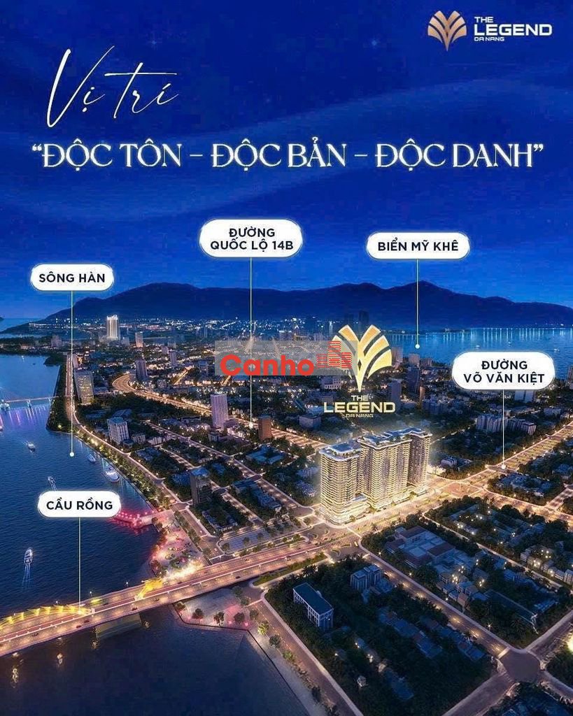 Quỹ căn ngoại giao giá tốt Căn 1PN .Giá chỉ từ 4,6 tỷ vị trí Cầu Rồng