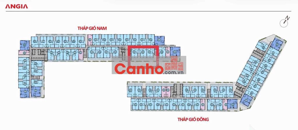 Căn Hộ An Gia 3 căn liền nhau