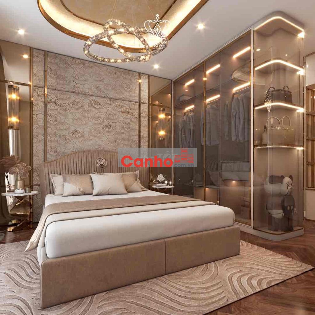 Bán căn hộ 2 ngủ, 2 wc siêu vip, hạng sang Golden Crown giá tốt