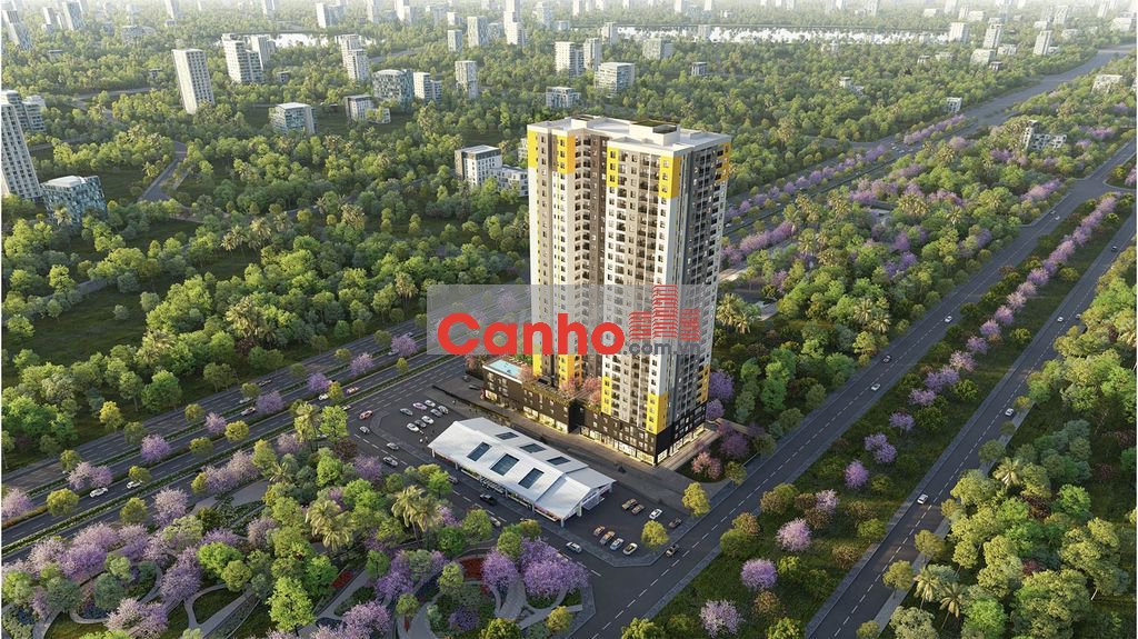 Căn hộ chung cư rộng 75m2 có 3 phòng ngủ, mặt tiền đối diện Quốc Lộ 1K