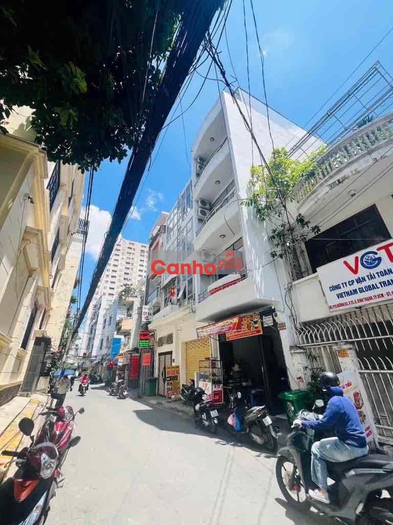 Căn hộ dịch vụ 80m2, 13PN, 12WC Mặt tiền xe hơi hẻm Nguyễn Gia Trí