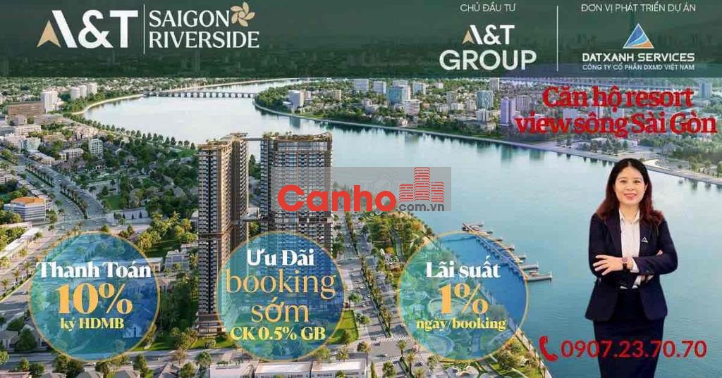 Căn Hộ Ngay sông Sài Gòn vị trí quá đẹp anh chị quan tâm nhắn em nhé