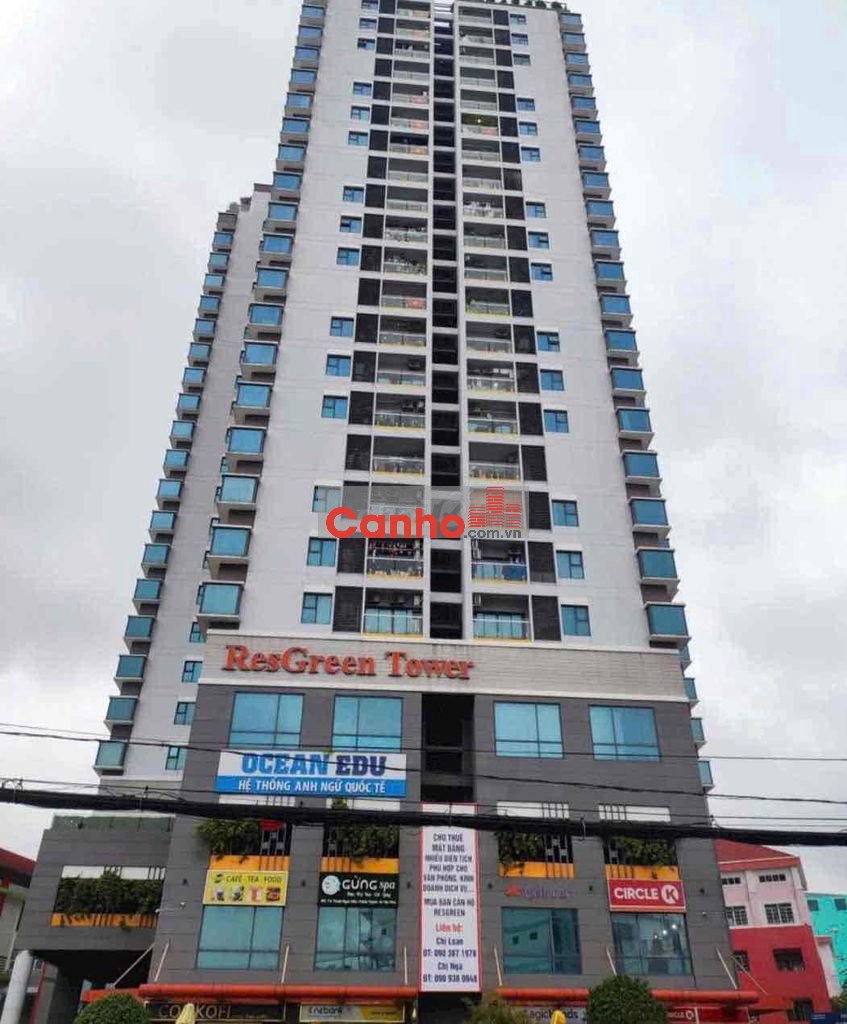 BÁN RESGREEN TOWER 52M2 2PN - TẶNG NỘI THẤT - CÓ SỔ HỒNG