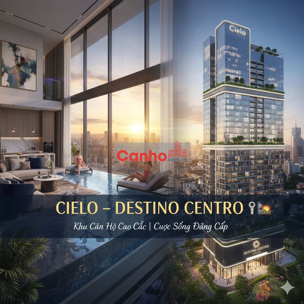Bán căn hộ chung cư tại Destino Centro, 1,8 tỷ, 56 m2, view đẹp