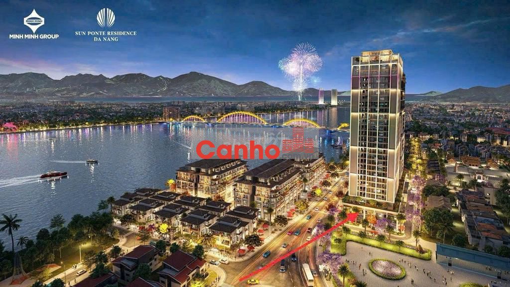 BÁN NHANH CĂN STUDIO SUN PONTE GIÁ TỐT, VỊ TRÍ VÀNG BÊN SÔNG HÀN