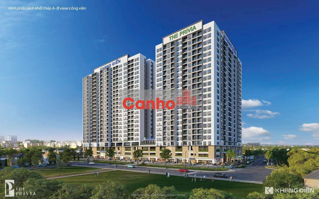 BÁN CĂN HỘ 1 PN + PRIVIA KHANG ĐIỀN BÌNH TÂN