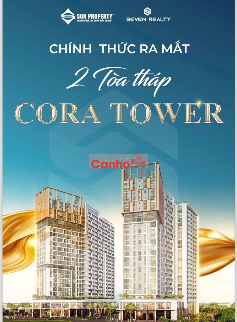 Chỉ từ 50 triệu – Booking ngay căn hộ CORA Tower trung tâm Hòa Xuân
