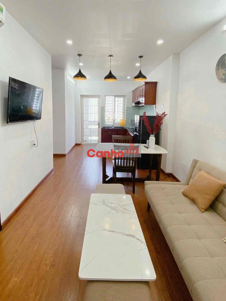 BÁN CĂN HỘ CHUNG CƯ HƯNG PHÚ LÔ A 2 PN 50m2 FULL NỘI THẤT GỖ CĂM XE