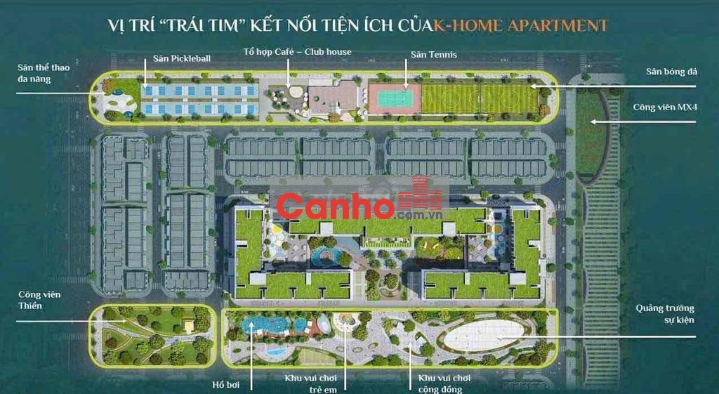 320 triệu sở hữu ngay căn hộ 2 PN đầy đủ nội thất Thành Phố Mới BD