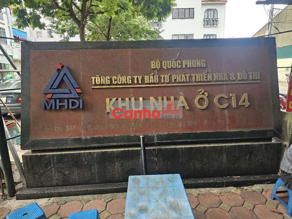 Bán gấp Chung cư C14 BQP - Lô góc - 2 Ngủ - 2 Wc - Chỉ - 5.69 tỷ