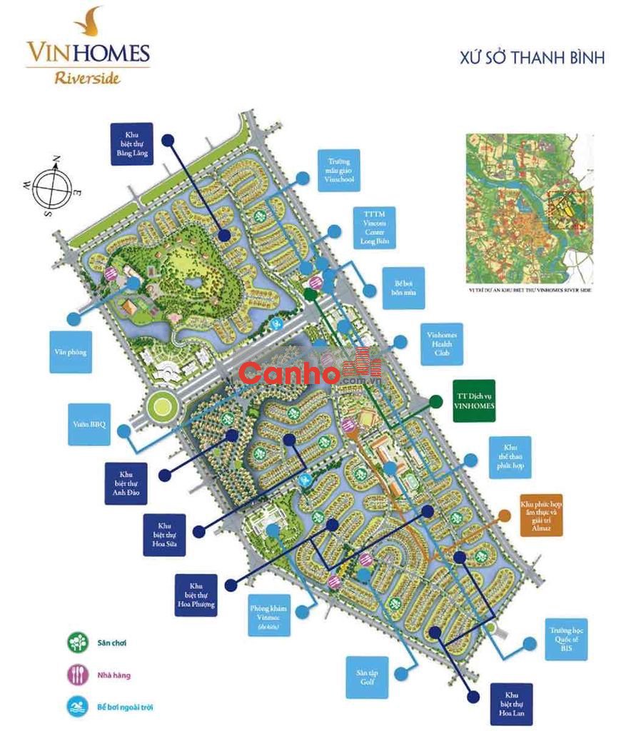 Bán Siêu Biệt Thự Khu Đô Thị Vinhomes riverside