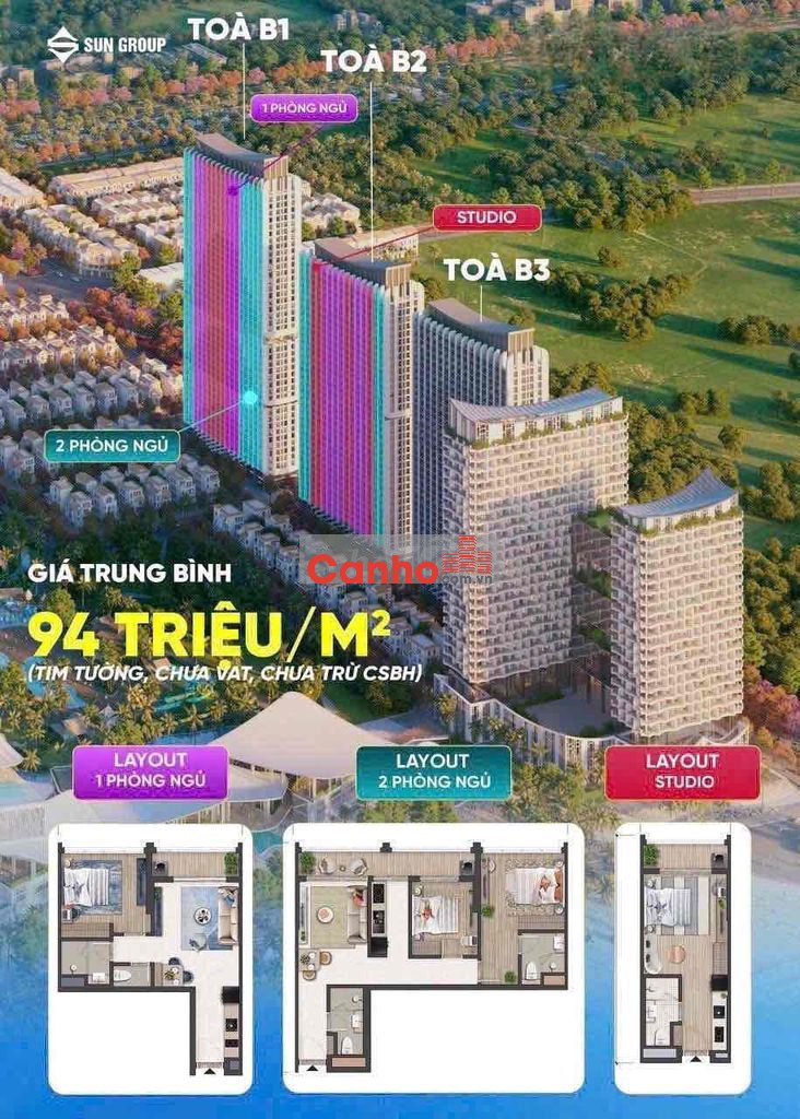 Blanca City Vũng Tàu – Căn hộ & biệt thự view biển đẳng cấp Sun Group