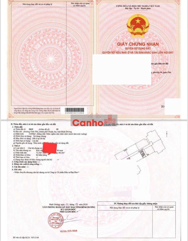 ✅️[KO ĐĂNG ẢO] CHUYÊN BÁN THE RIVANA 1PN-3PN CÓ SỔ SẴN VAY 80% GIÁ TRỊ