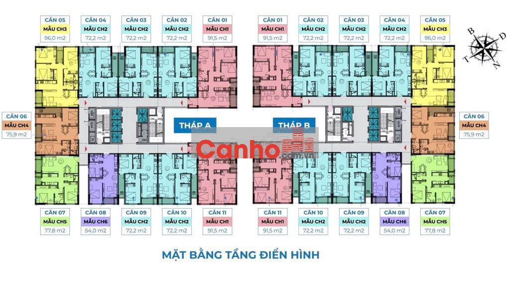 THE CHARM AN HƯNG 2 NGỦ 72M2 ĐỦ MỌI LOẠI TIỆN ÍCH