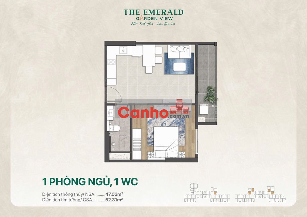 Thanh toán không vay mỗi tháng tầm 7 triệu, vốn tự có 15% đã sở hữu