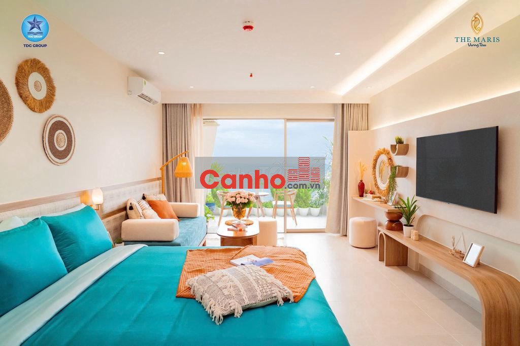Căn hộ Biển Vũng Tàu full nội thất cao cấp 525 triệu ,DT 45m2 -1PN.