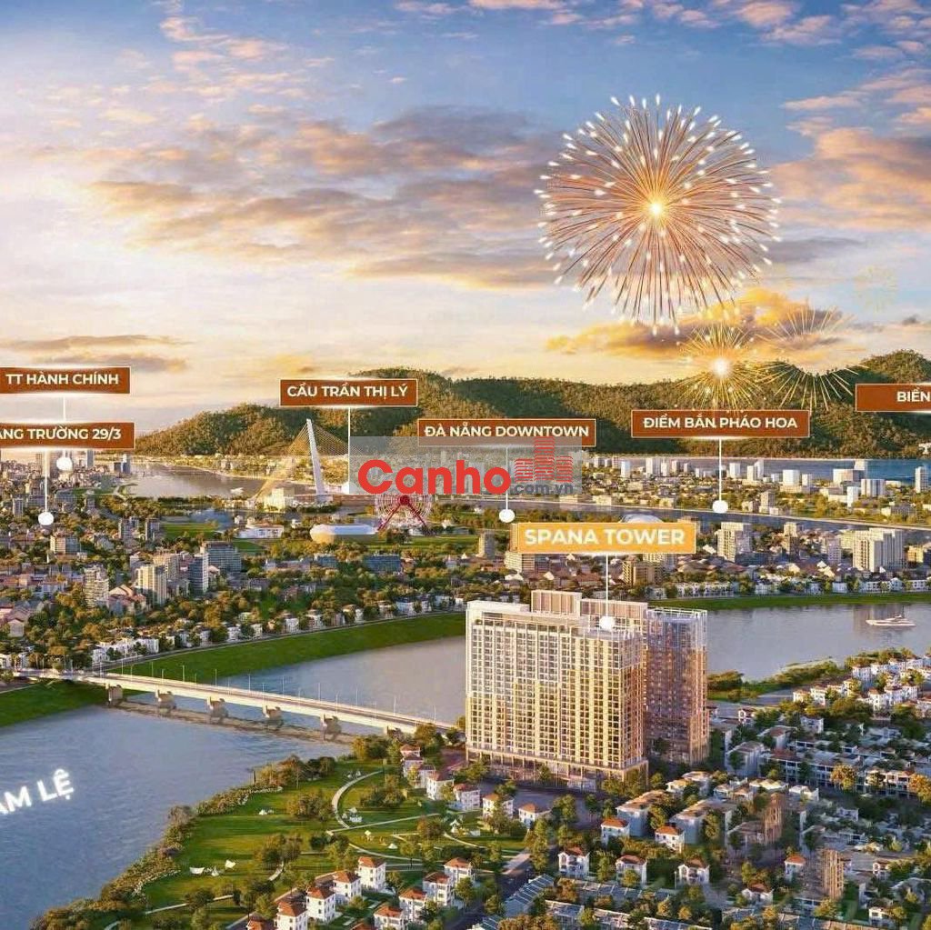 CĂN 54.2M2 TẦNG 19 GIÁ 3.182 TỶ NGAY CẦU HÒA XUÂN - SPANA TOWER