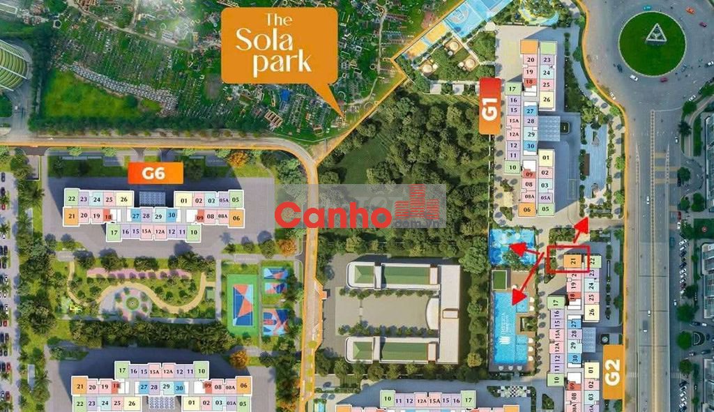Bán 3N Sola Park G2 đang thanh toán tiến độ