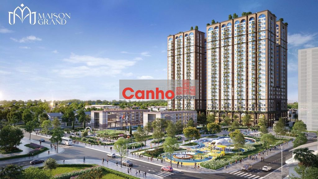 MAISON GRAND-2PN+1WC GIÁ 2.2 TỶ ĐÃ VAT- FULL NỘI THẤT- TRẢ CHẬM 2 NĂM