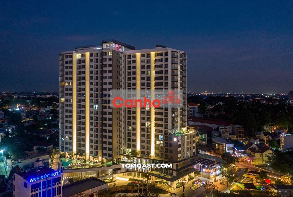 BÁN CĂN HỘ COMPASS ONE 2PN 2WC 77M2 GIÁ 2,28 TỶ SỔ RIÊNG