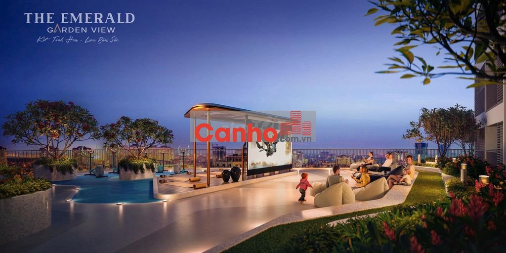 BÁN  CĂN HỘ  The Emerald Garden View-1 tỷ 390 /Căn