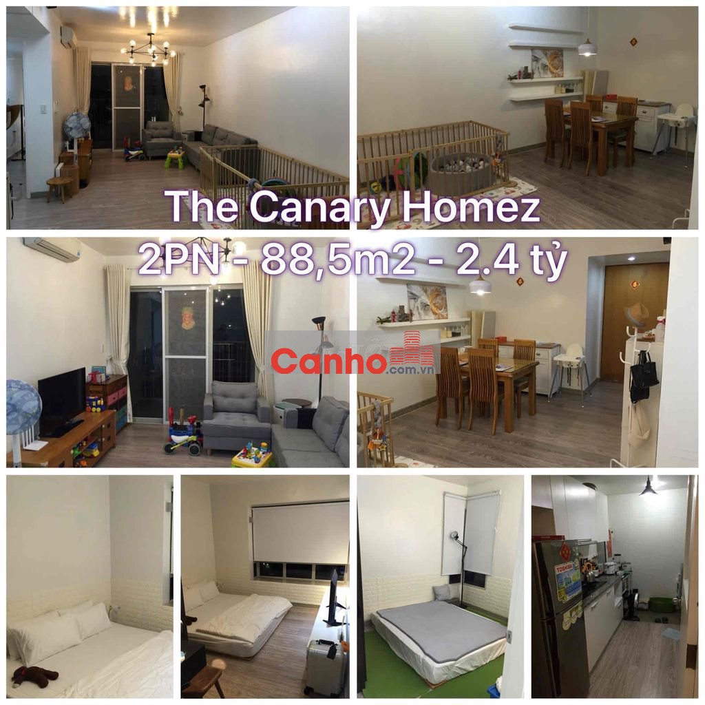 Cần bán Căn Hộ The Canary Homez 2PN 88.5m2 2.4 tỷ