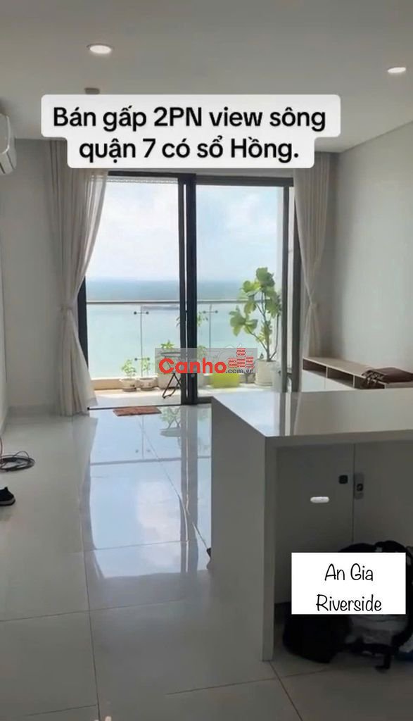 69m2 - 4.4 tỷ bao thuế phí, có vay - Sổ hồng 2PN2WC An Gia Riverside
