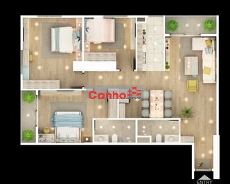 Giá tốt chỉ 45tr/m² thay vì 50-70tr/m² khi bàn giao - Hà Đông