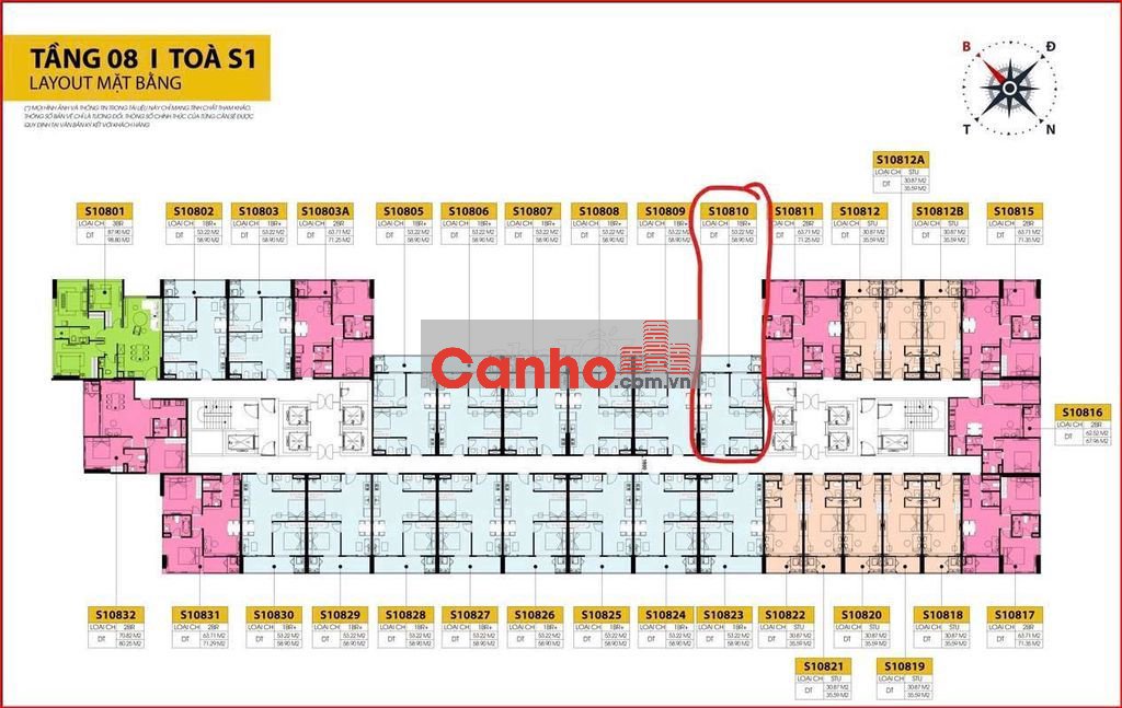 Chính chủ, bán căn hộ chung cư Spana Tower giá siêu hời chỉ với 3,3 tỷ