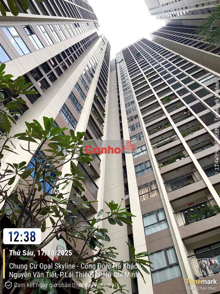 Bán căn hộ Opal Skyline studio chỉ 1.3 tỷ, căn 2PN chỉ 1.850. Sổ sẵn