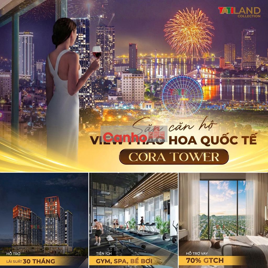 Sun cora với 05 suất ngoại giao cuối cùng - căn studio view pháo hoa