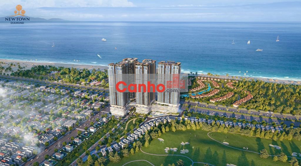 Độc quyền căn 2 PN view biển căn hộ Newtown Diamond giá hấp dẫn