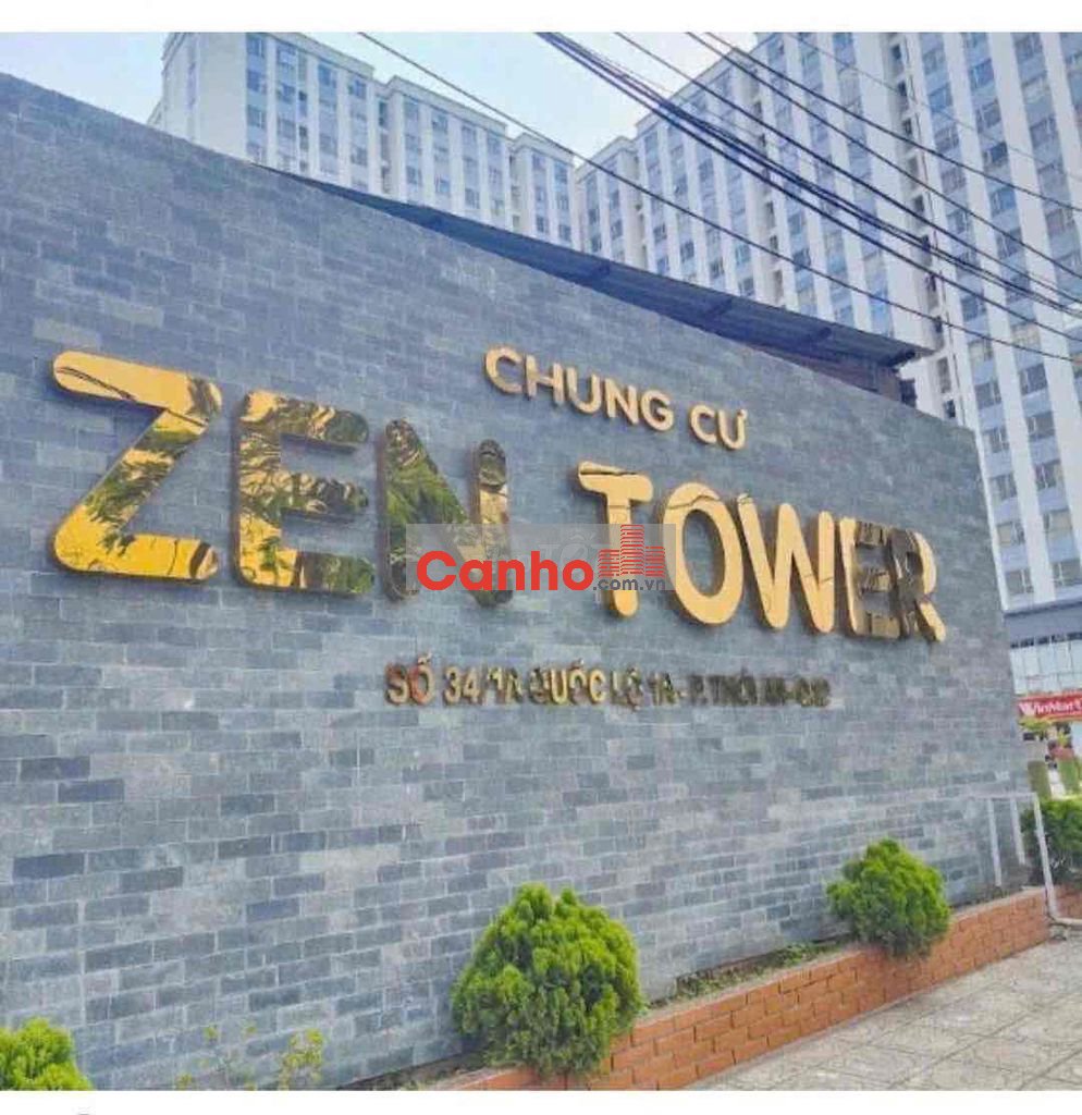 Căn Hộ Chung CƯ Zentower q12 2PN / 2WC Sổ Riêng