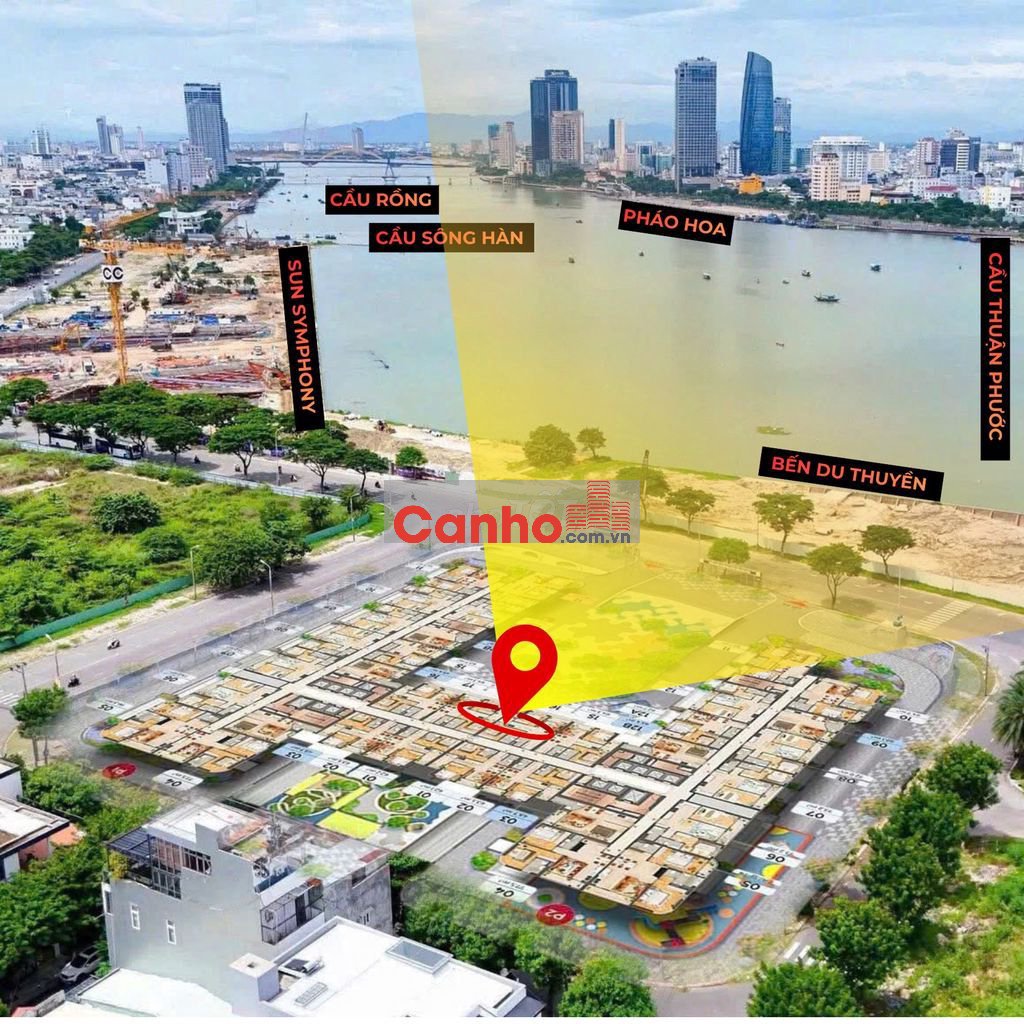 4.1 TỶ CĂN 2PN VIEW SÔNG HÀN - BẾN DU THUYỀN - NOVOTEL. DÒNG TIỀN 35TR