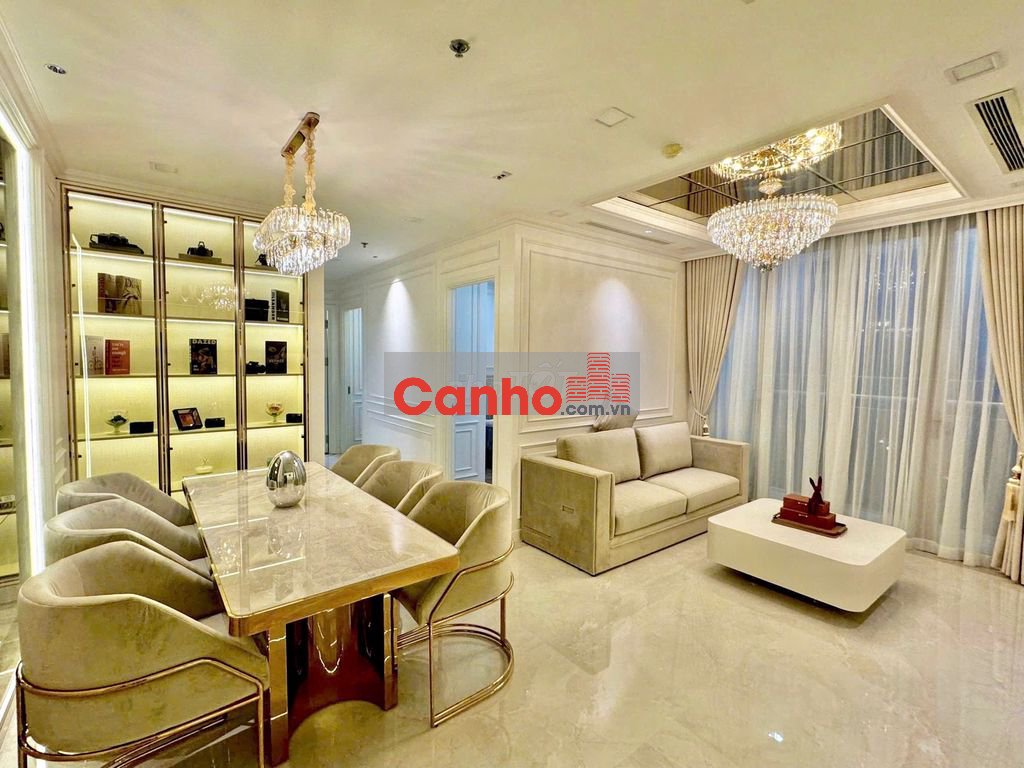 Bán gấp 3 PN full nội thất siêu sang, Vinhomes Central Park, view sông