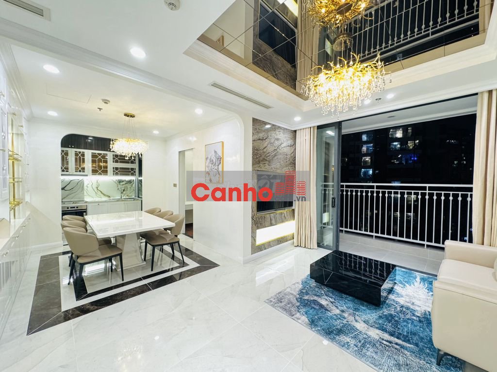 Bán gấp 3PN +1 Vinhomes Central Park, full nội thất cao cấp, view sông