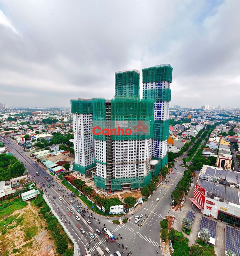 BÁN CĂN HỘ TBS – MẶT TIỀN QL1K, ĐỐI DIỆN GO DĨ AN – ĐÃ CẤT NÓC