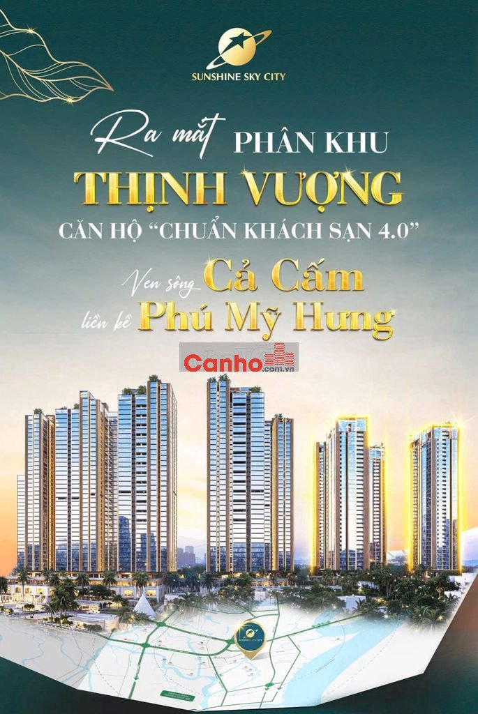 CĂN HỘ VIEW SÔNG - LIỀN KỀ PHÚ MỸ HƯNG - GIỎ HÀNG TRỰC TIẾP TỪ CĐT