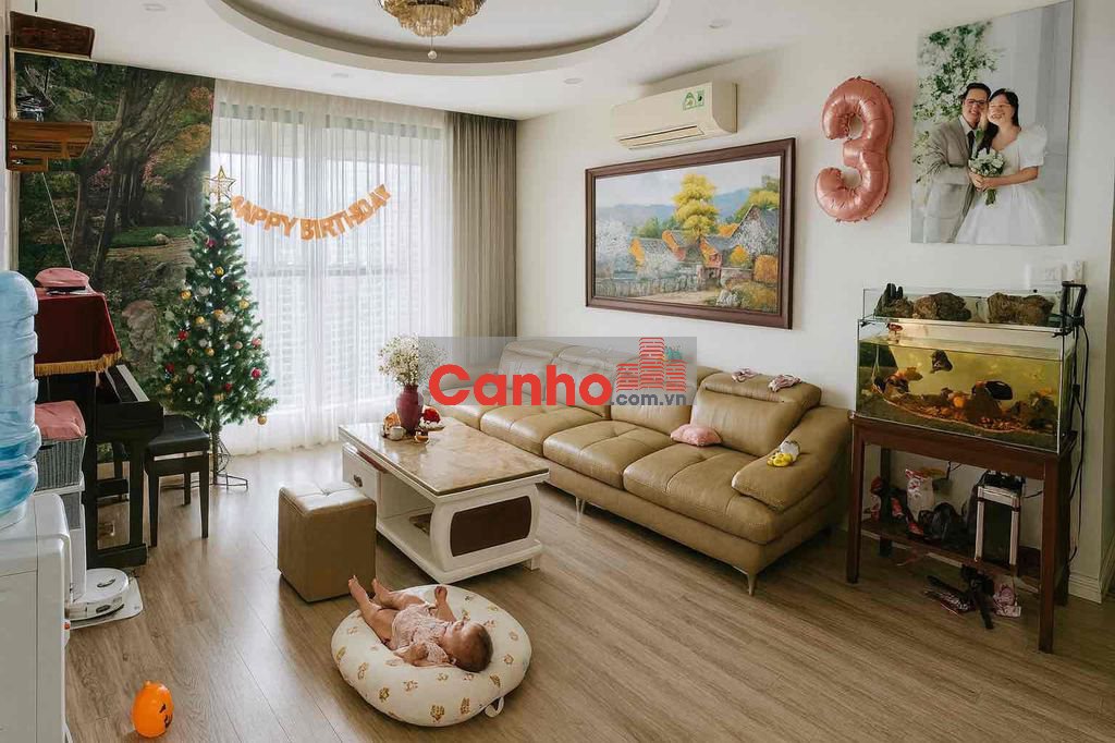 Căn Vip 107m2 tầng trung chung chư ct7 3 ngủ 2 vệ sinh view Phenikka