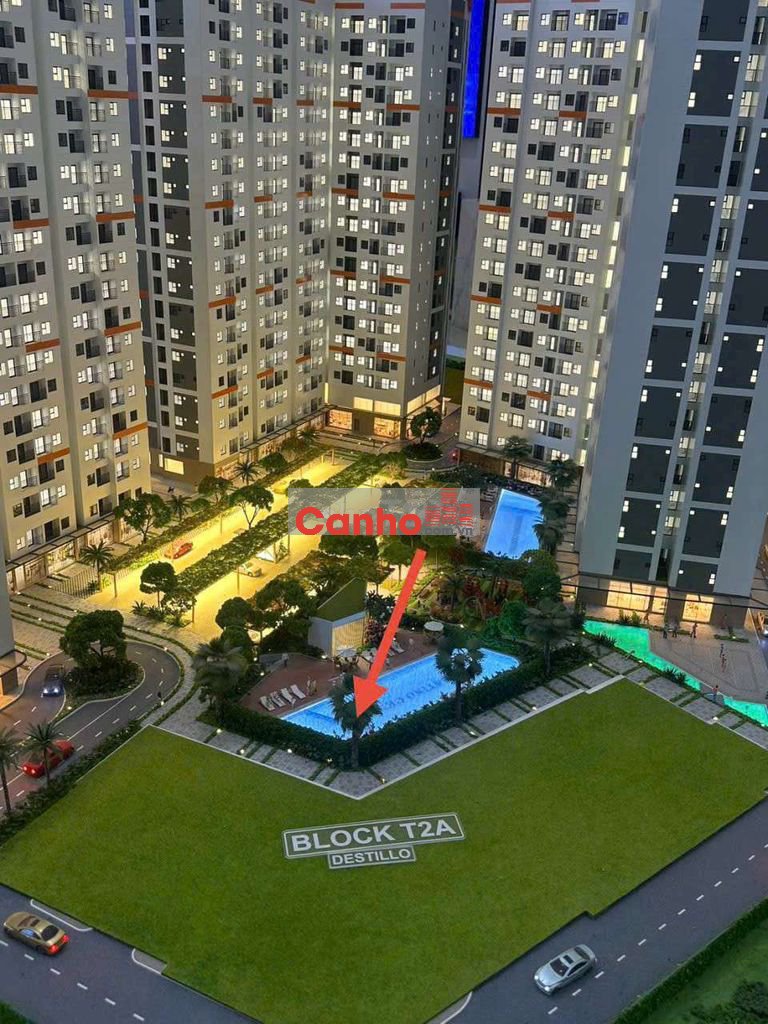 CHỈ Còn 2 suất Nội bộ sở hữu CHCC 4 hồ bơi gần Q7, chỉ 1.69 tỷ căn 2pn