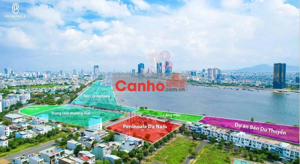 Hot! Căn 2PN view sông Hàn dự án Peninsula giá *** thị trường