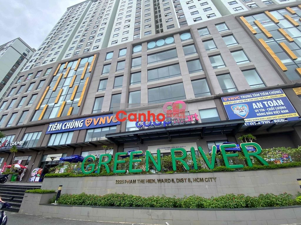 Căn hộ 2 phòng ngủ 65m2 Green River cách Quận 5 chỉ 3km