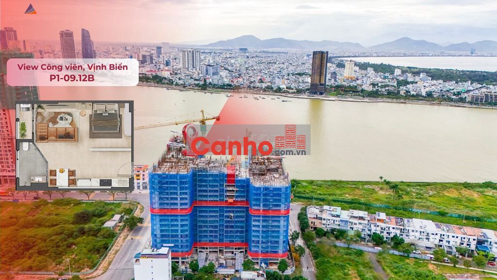 Hàng hiếm căn 1PN view sông Hàn, Công viên giá *** thị trường