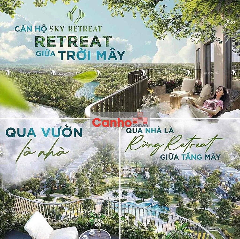 Nhận Booking Căn Hộ Sky Retreat,38m2 1PN 1WC ,View đẹp, quỹ hàng hiếm