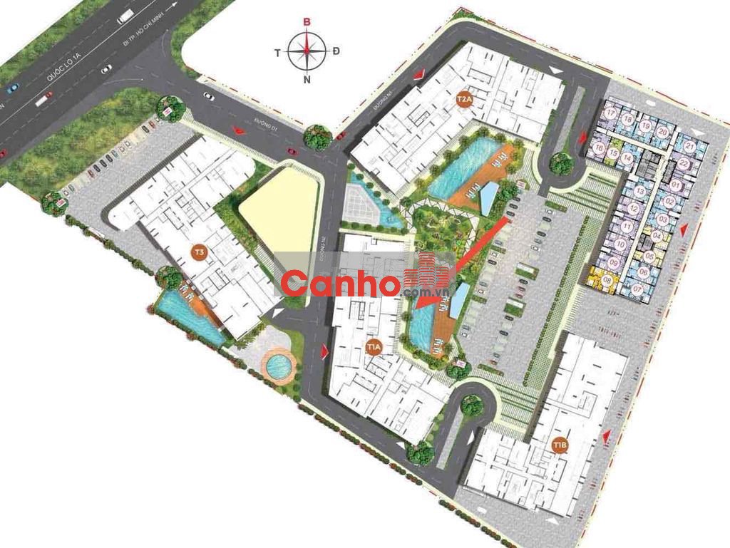 2Pn căn hộ quốc dân cách chợ Bình Chánh 5phút