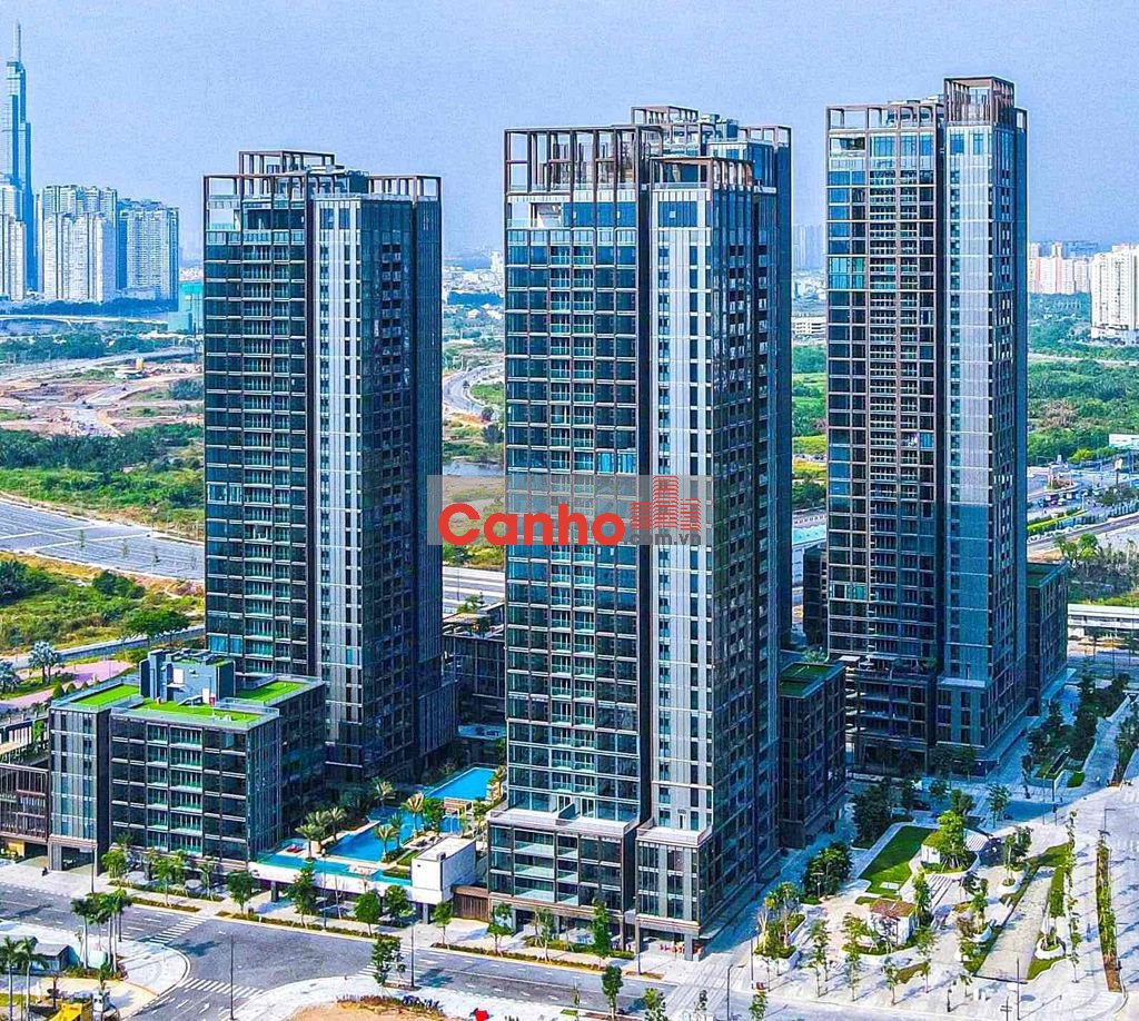 Căn góc 2PN Empire City Linden 93m² View Sala